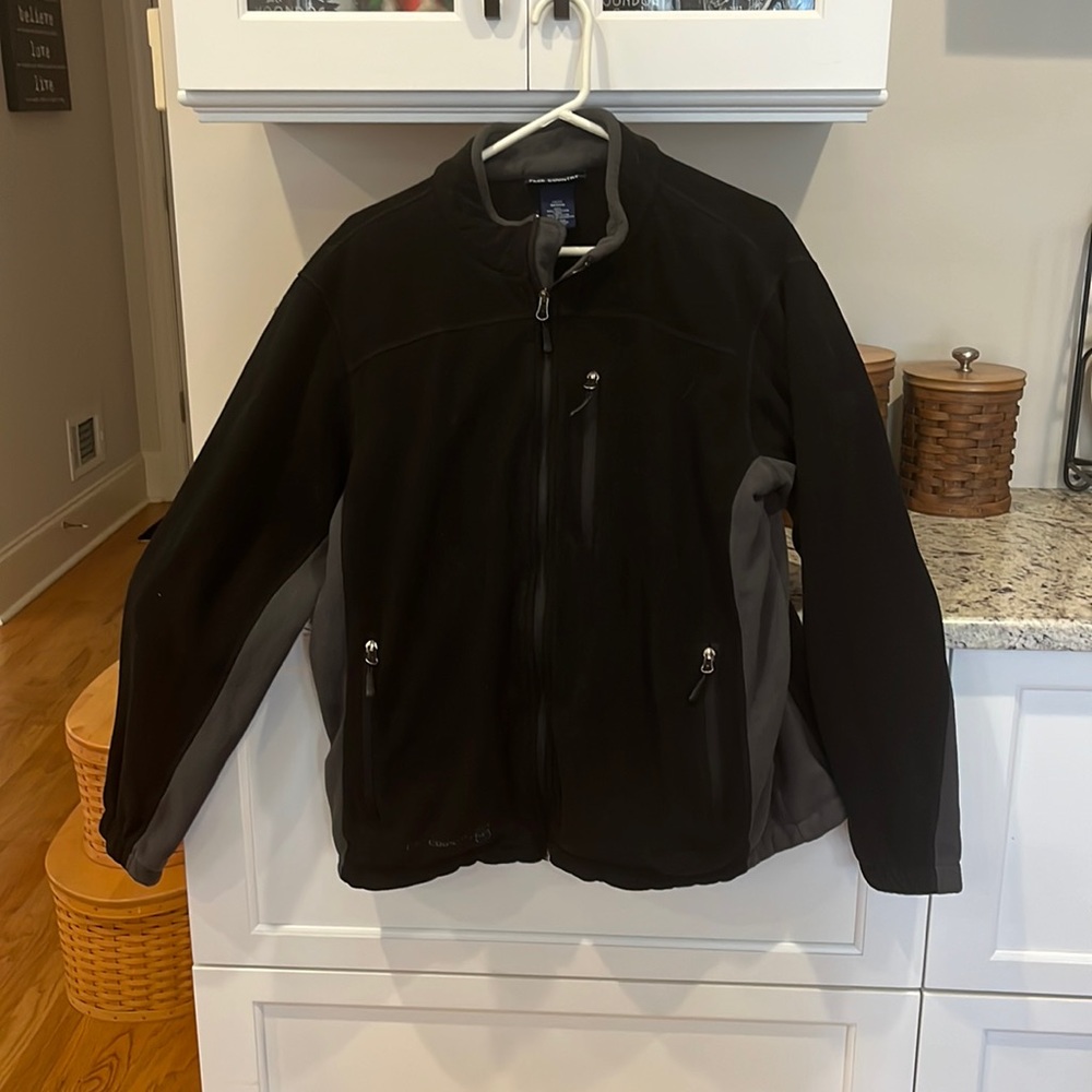 Men’s free country zip front fleece coat